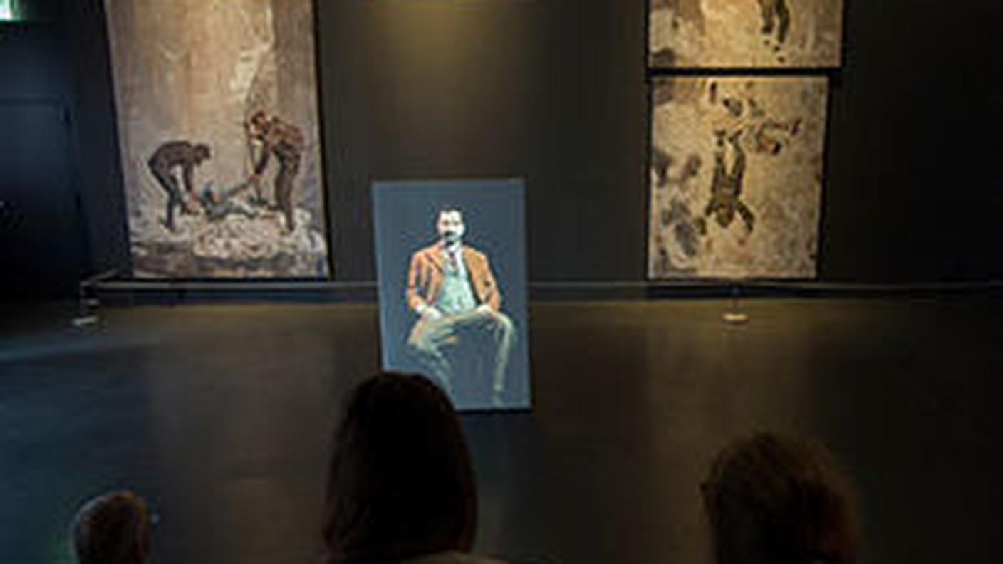 La sala dedicata a Ferdinand Hodler