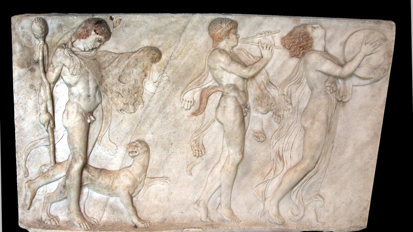Rilievo con corteo bacchico. Disegnatore Camillo Paderni, incisore Niccolò Billy, Napoli post 1792.