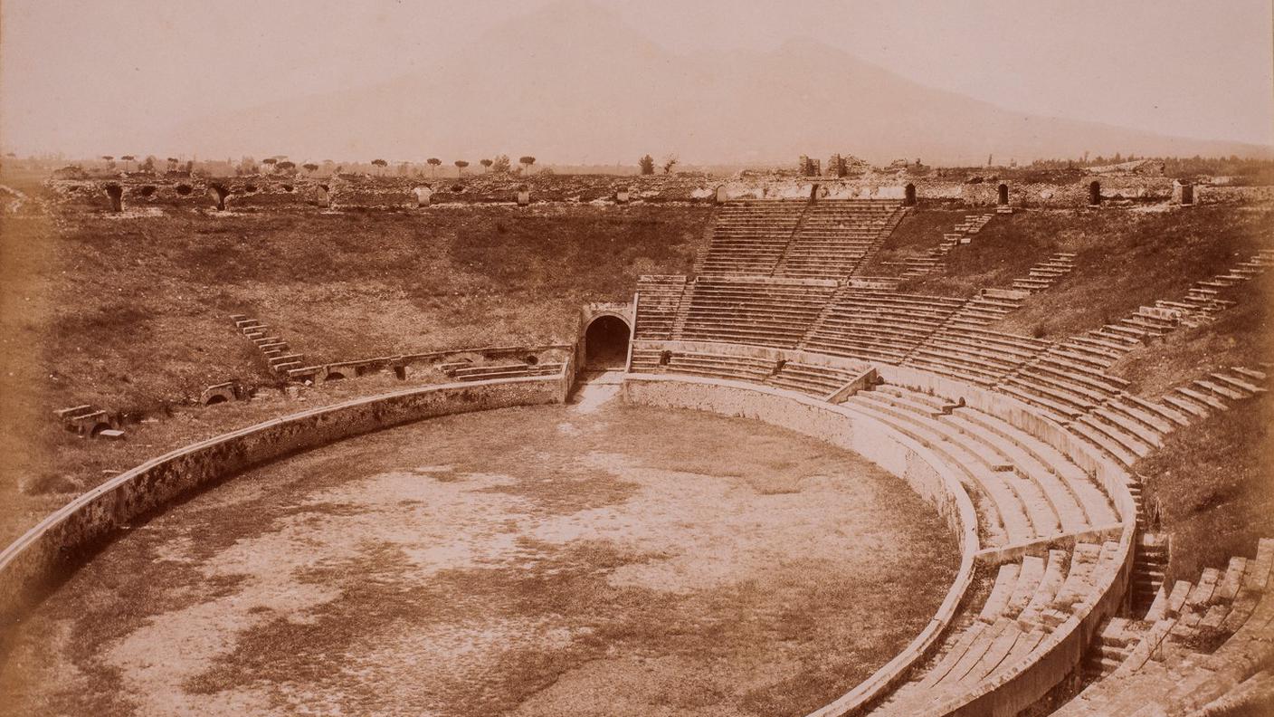 Pompei, Anfiteatro. Giorgio Sommer, 1860-1880