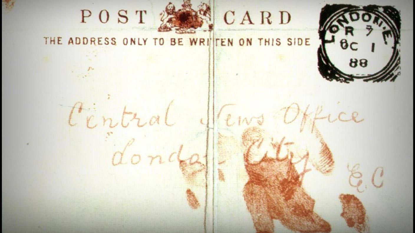 Una delle lettere inviate dall'assassino seriale
