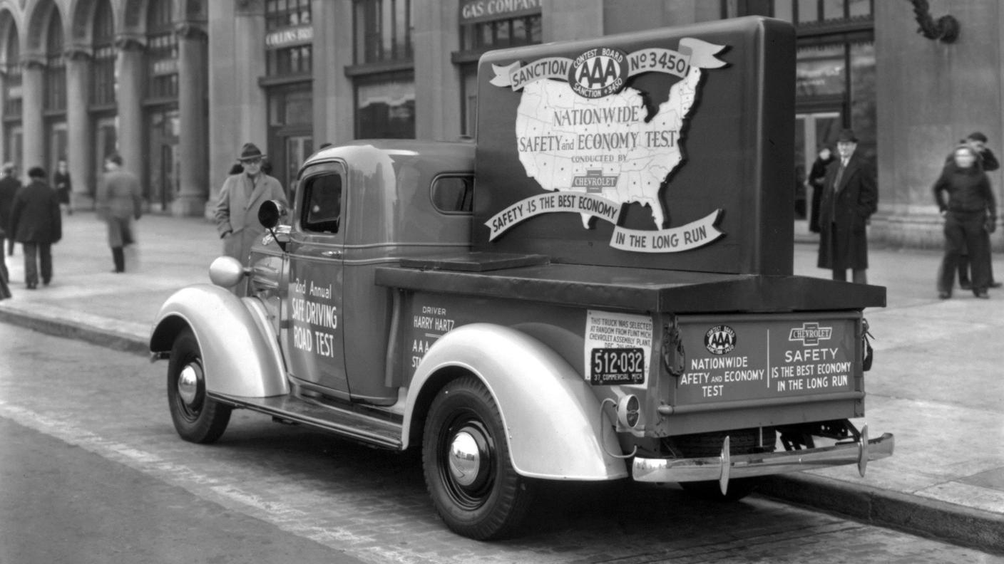 Un Chevrolet GC Series del 1937: uno dei tanti pick-up di successo del marchio USA