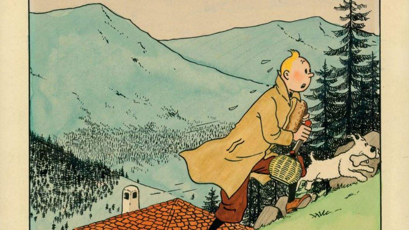 Tintin in fuga dal regno immaginario di Bordury