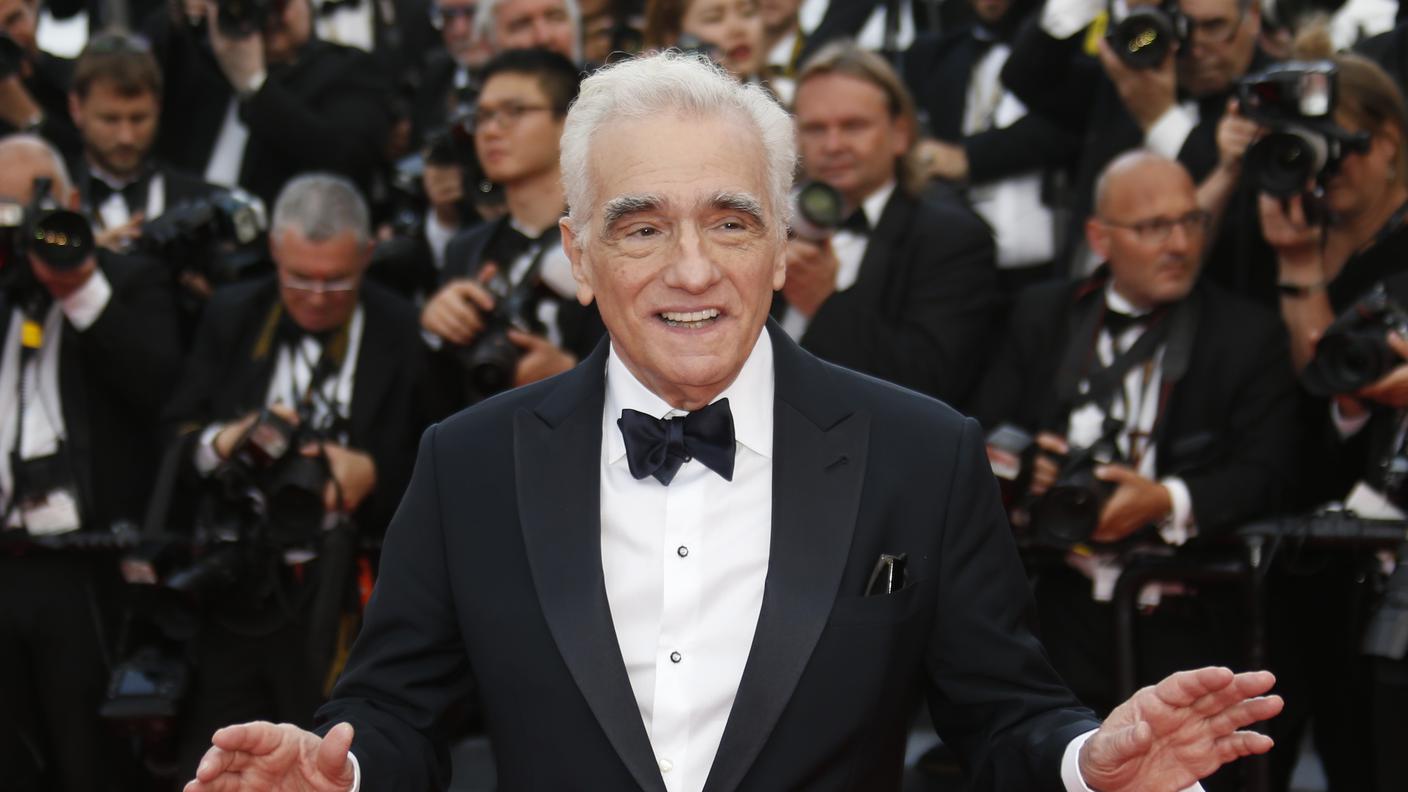 Il cineasta americano Martin Scorsese 
