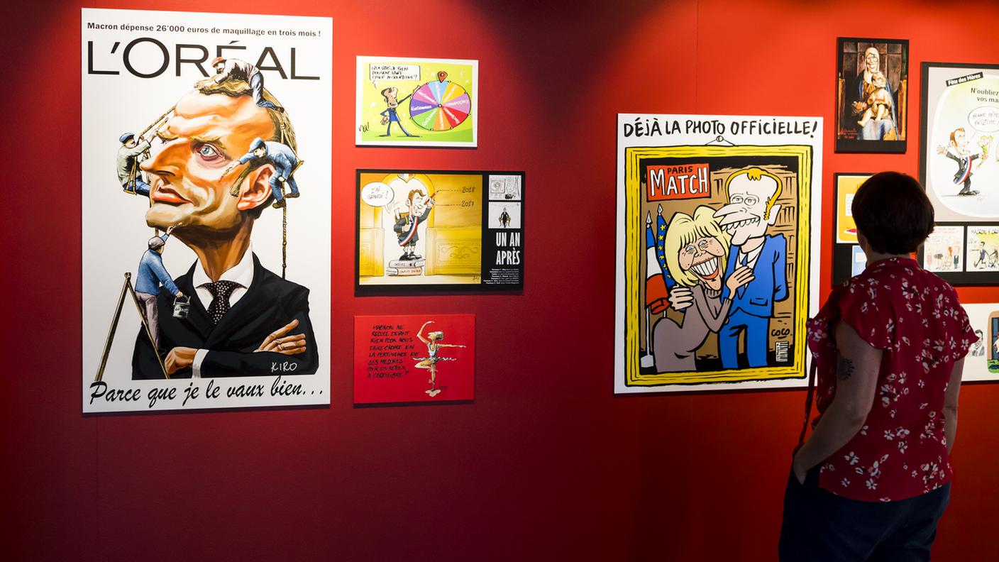 Alcune delle illustrazioni in mostra