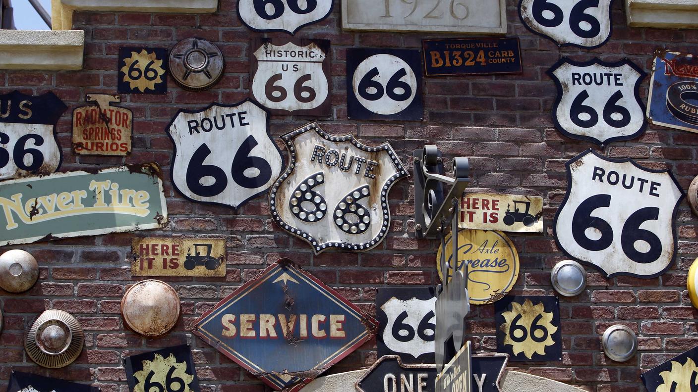 La Route 66 è ancorata saldamente nell'immaginario collettivo internazionale