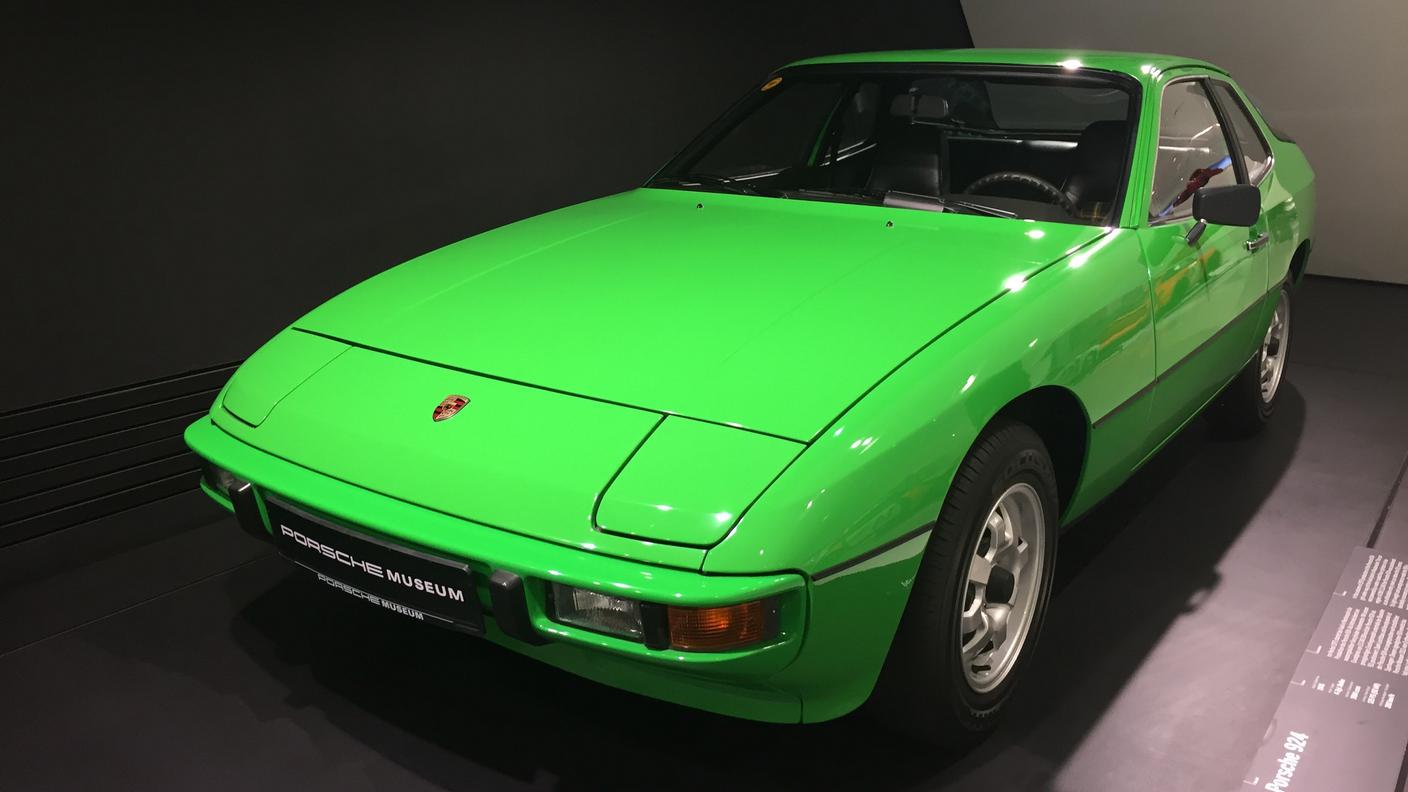 Una Porsche 924 con il 4 cilindri 2,0 litri da 125 CV venduta negli anni '70