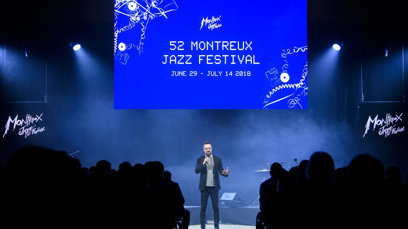 Il presidente Mathieu Jaton il giorno della presentazione della manifestazione