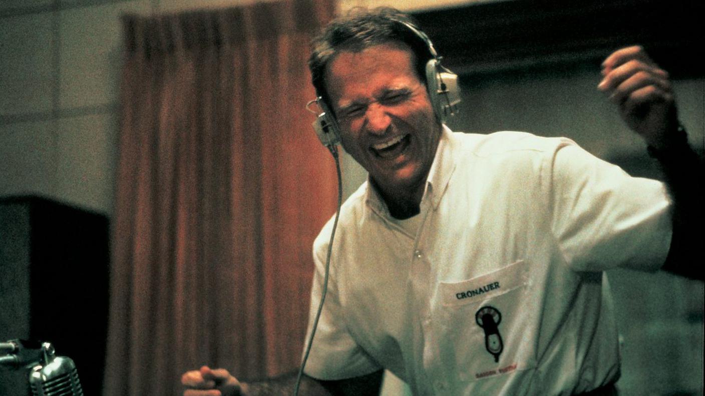 Robin Williams in una scena del film