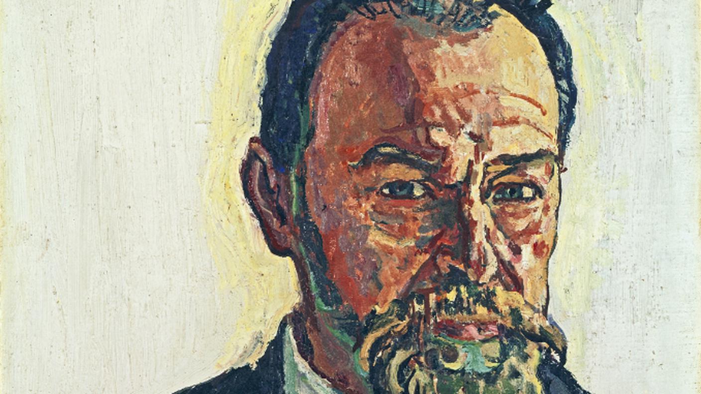 Il pittore elvetico Ferdinand Hodler
