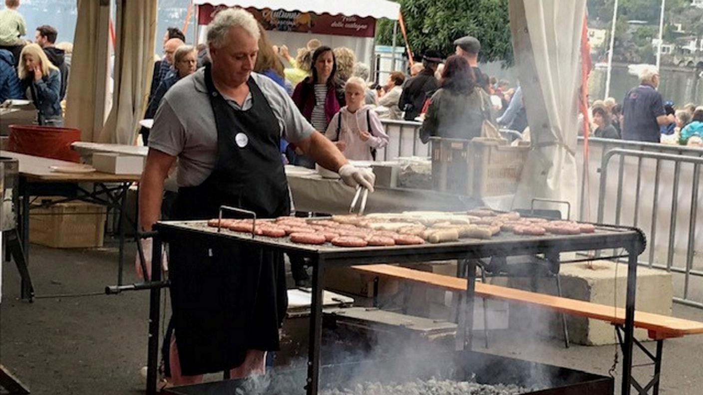Non sono mancate le prelibatezze gastronomiche ticinesi