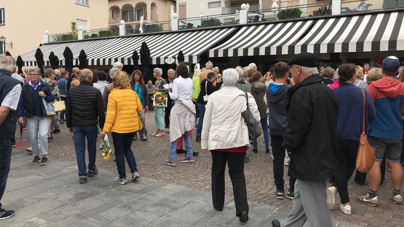 Il folto pubblico ha apprezzato la notevole offerta di prodotti regionali