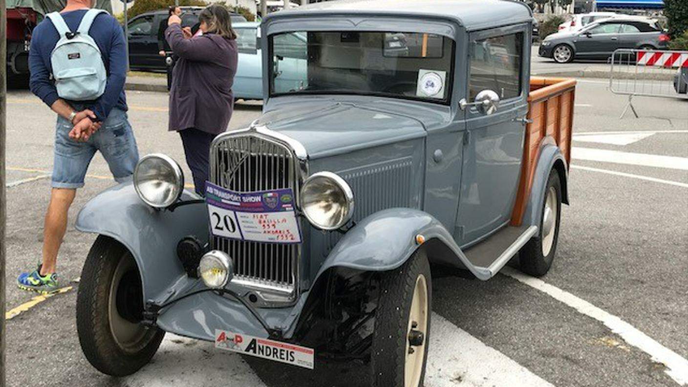 La Fiat Balilla nella versione furgonata usata a cavallo delle due guerre mondiali