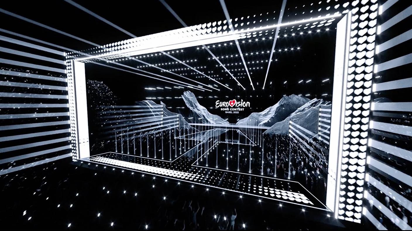 scenografia Eurovision Song Contest 2025 a Basilea