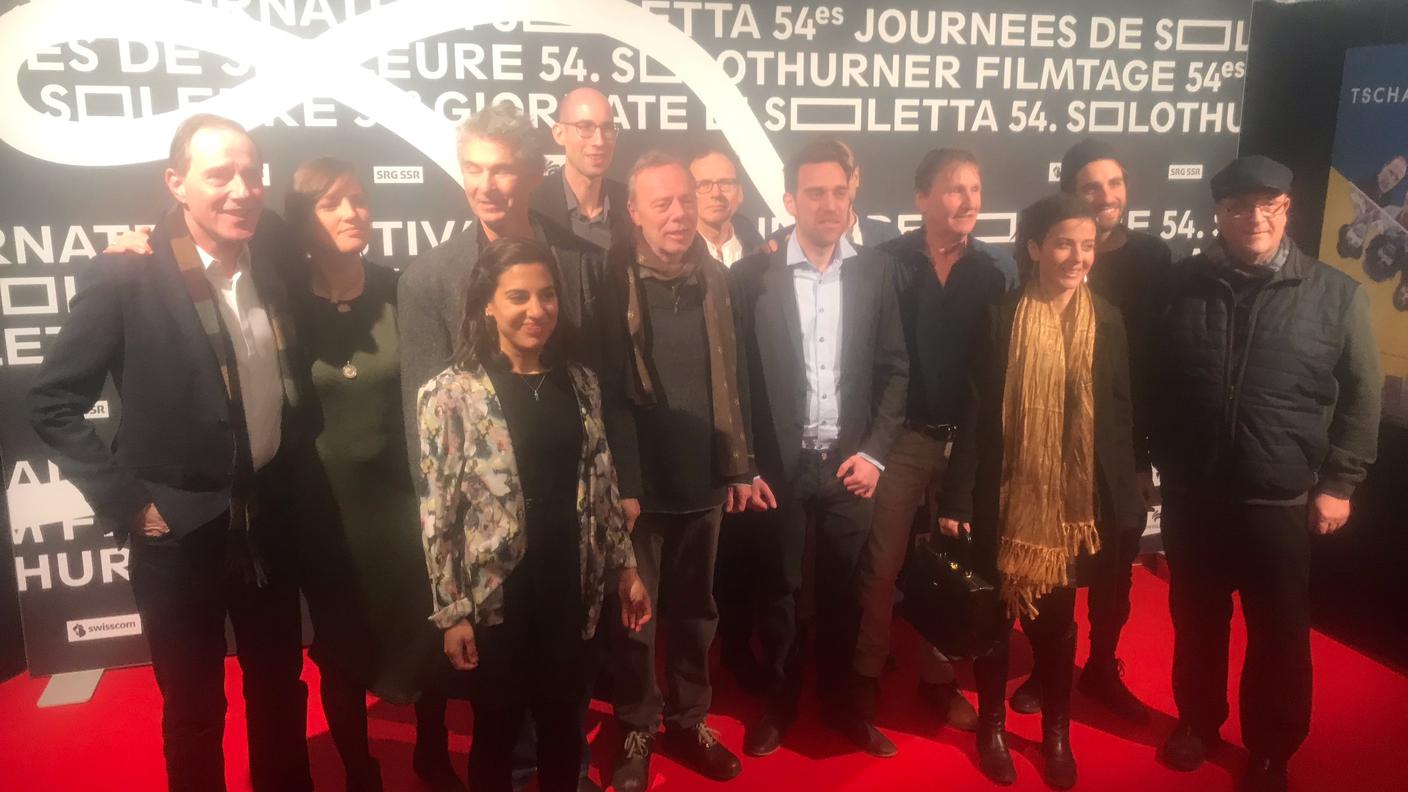 Il cast di "Tscharniblues II" a Soletta