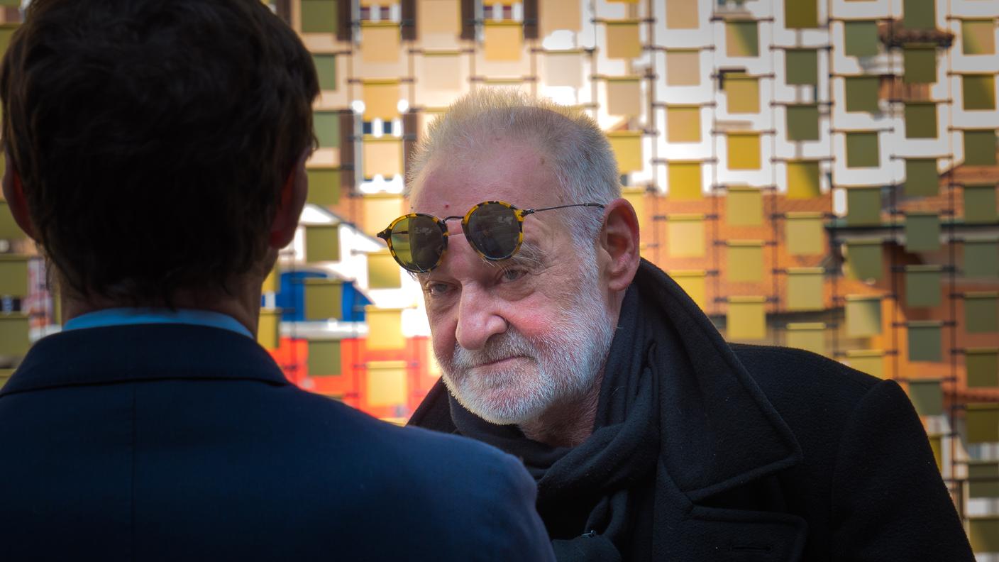 Béla Tarr durante l'intervista concessa alla RSI