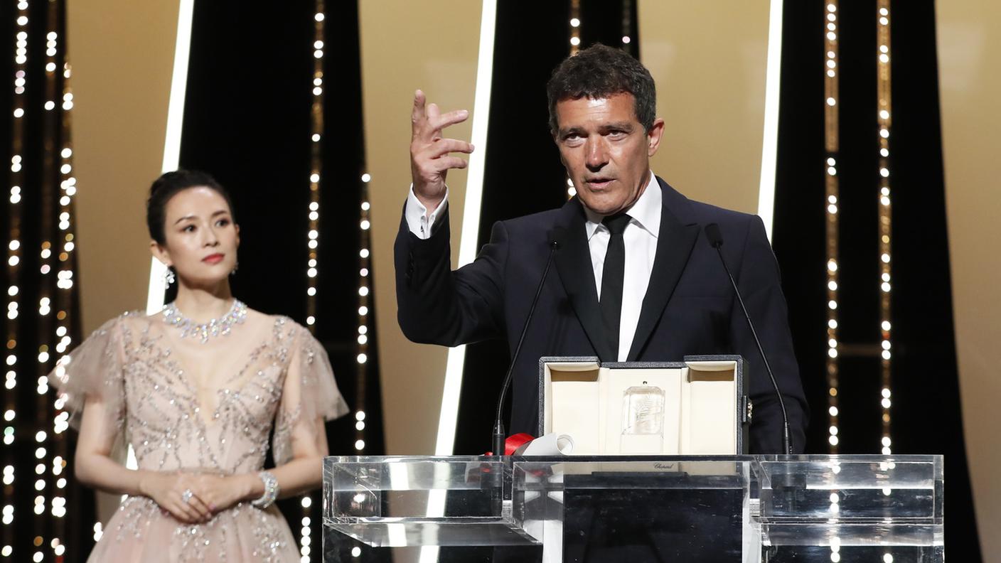 L'attrice cinese Zhang Ziyi e l'attore spagnolo Antonio Banderas 