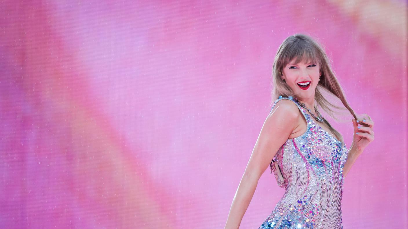 Taylor Swift durante il suo "Eras Tour"