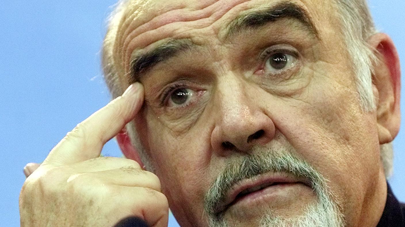 31 ottobre 2020: Sean Connery, attore scozzese