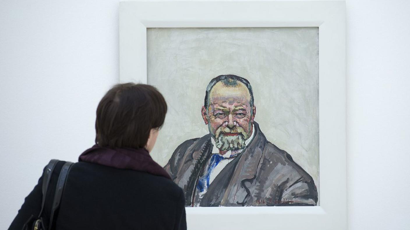 autoritratto Ferdinand Hodler Riehen 24.1.2013 ky.JPG