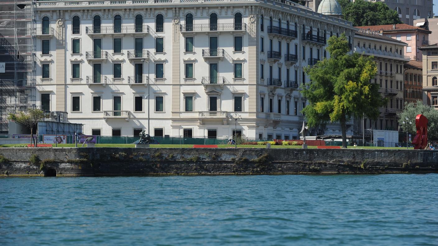 Una panoramica del cantiere esterno della sede del LAC, Lugano Arte e Cultura