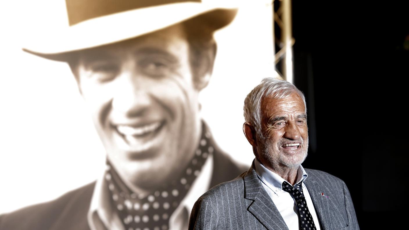 Jean-Paul Belmondo all'apertura del Lumiere Festival nel 2013