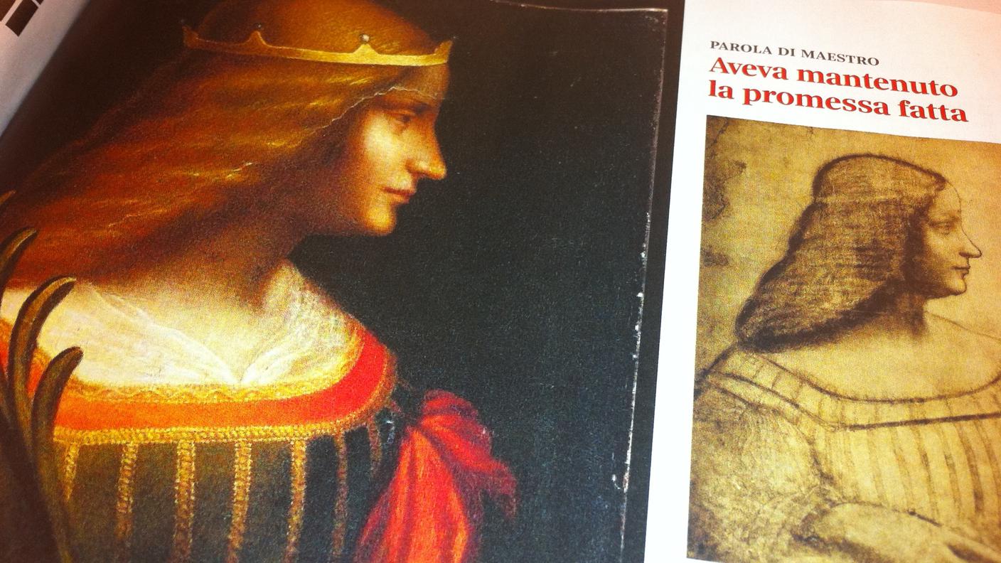 La tela di Leonardo da Vinci ritrovata nel 2013