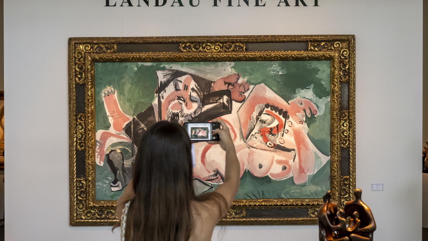 Esposto anche "Les Dormeurs" di Pablo Picasso