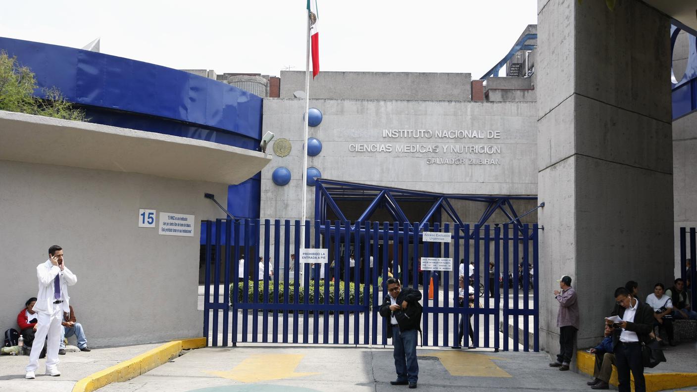 L'ospedale messicano dove era stato ricoverato nei giorni scorsi Garcia Marquez