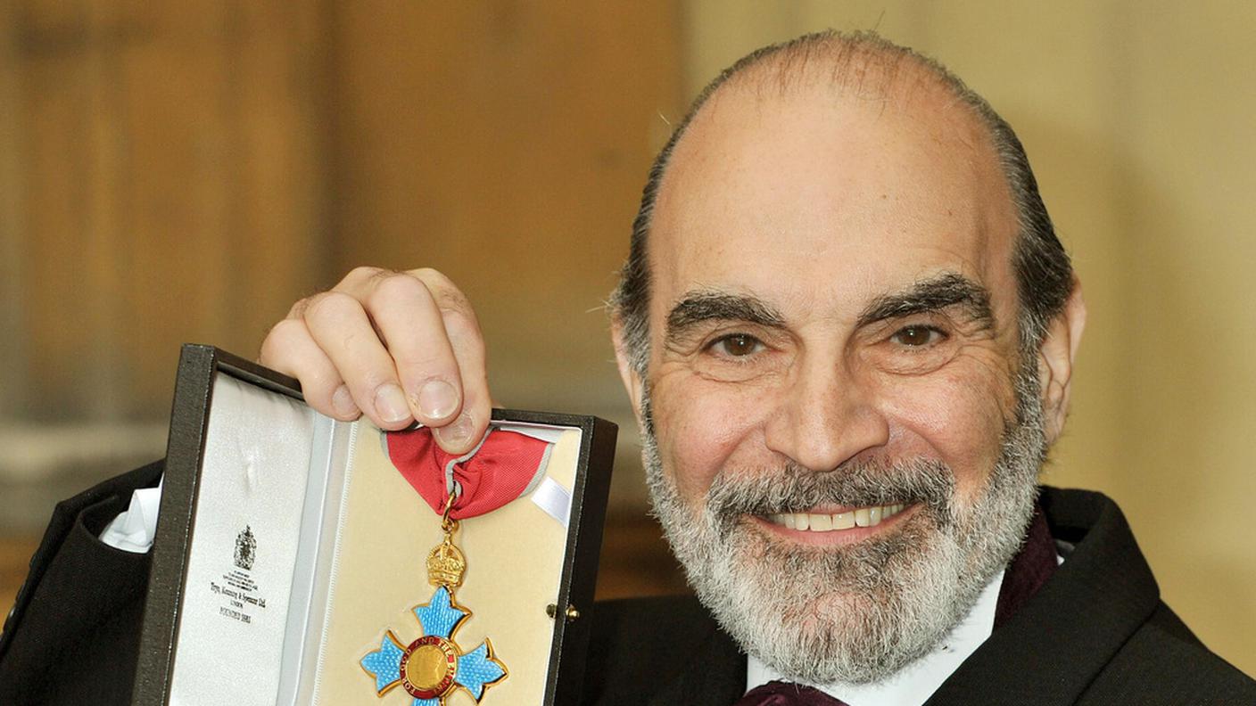 L'attore David Suchet, il più longevo interprete televisivo di Poirot