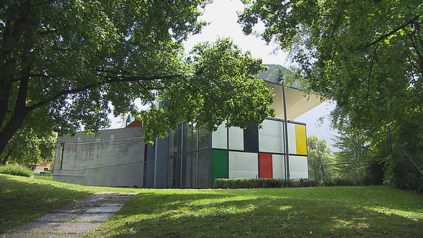 Il padiglione disegnato da Le Corbusier