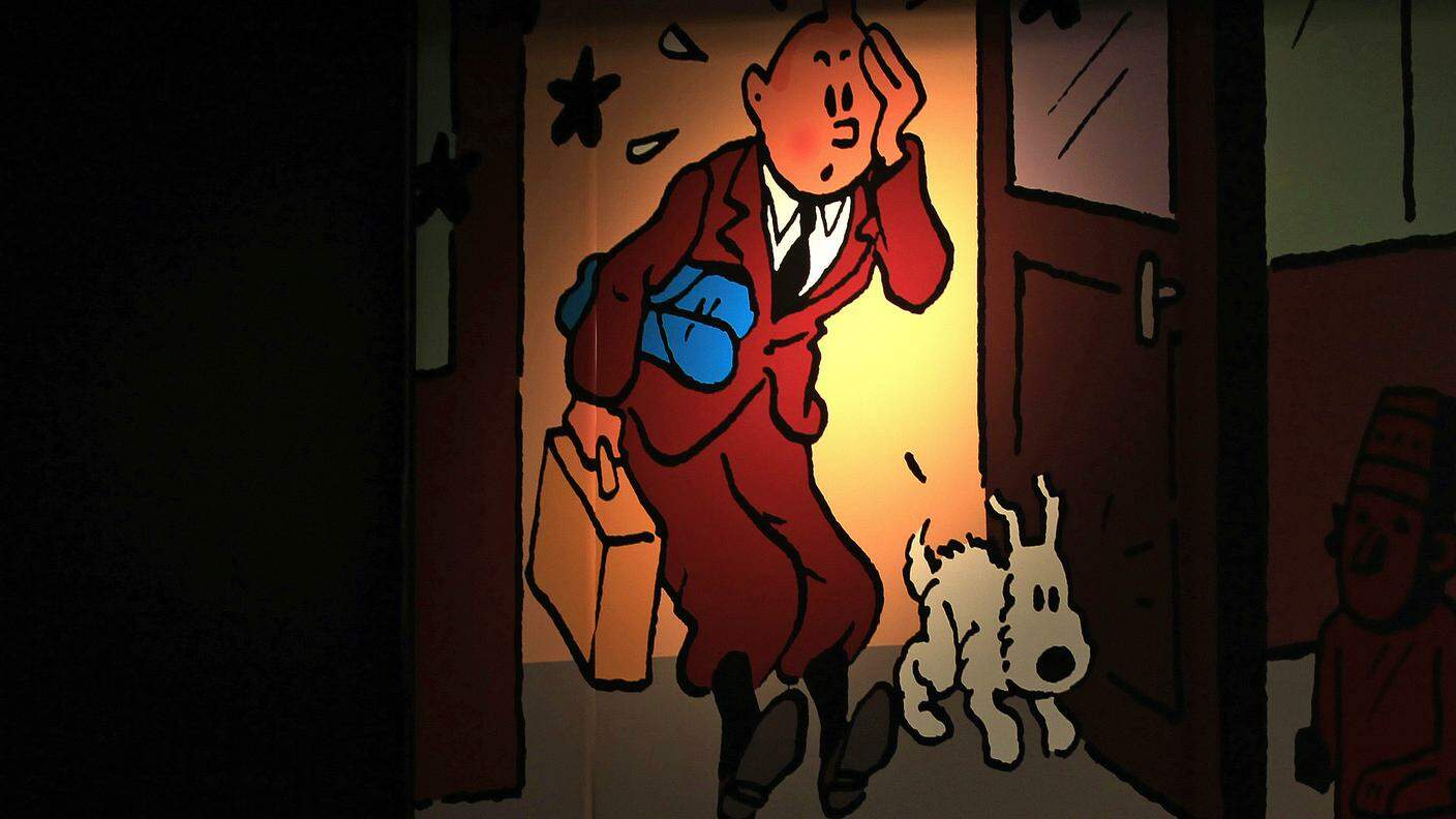 Un quadro di Tintin
