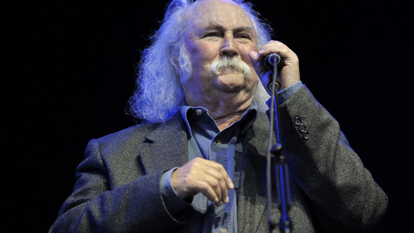 David Crosby in un'immagine scattata nel 2010 al Paleo Festival di Nyon