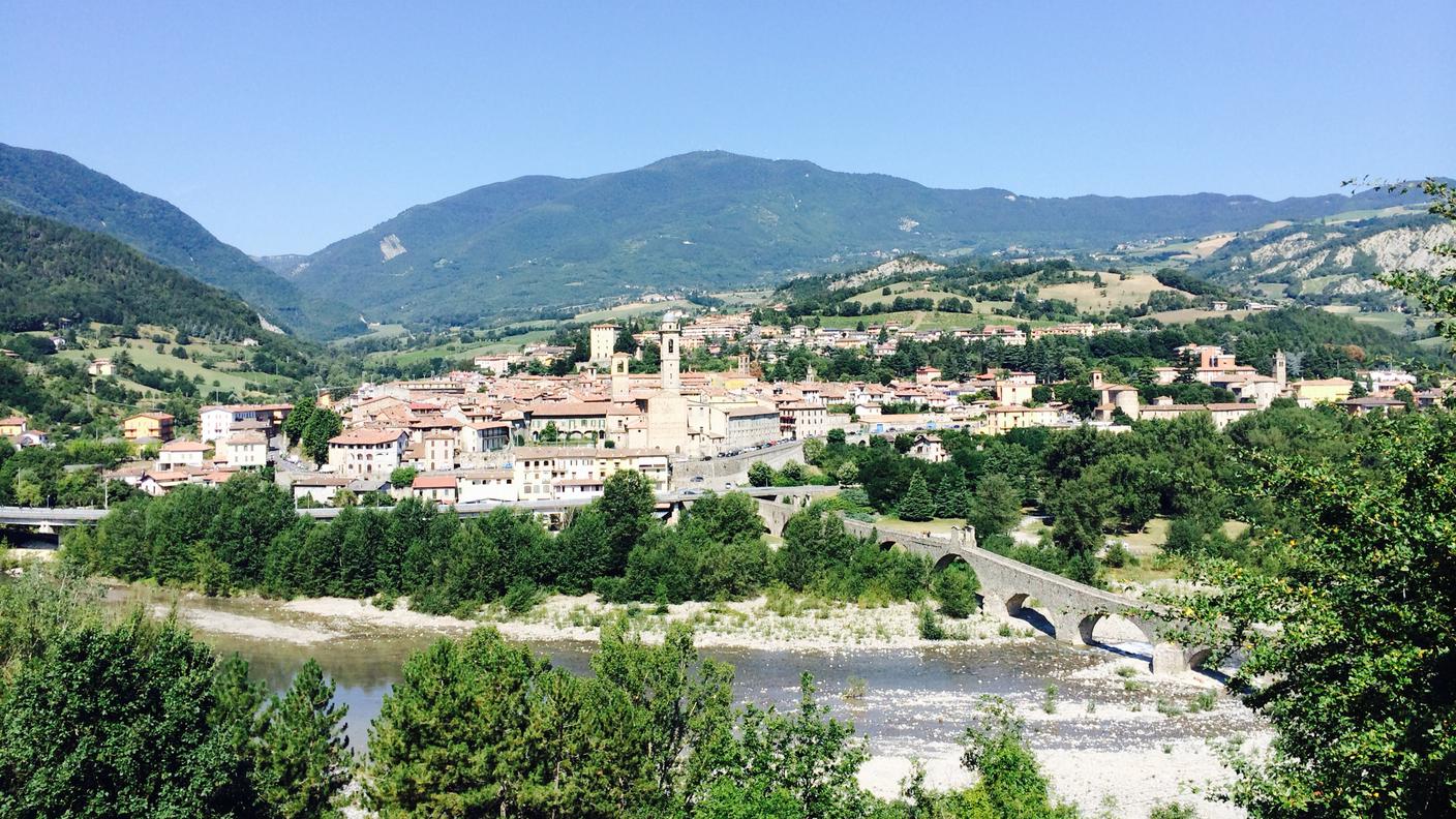 Il borgo millenario visto dall'alto