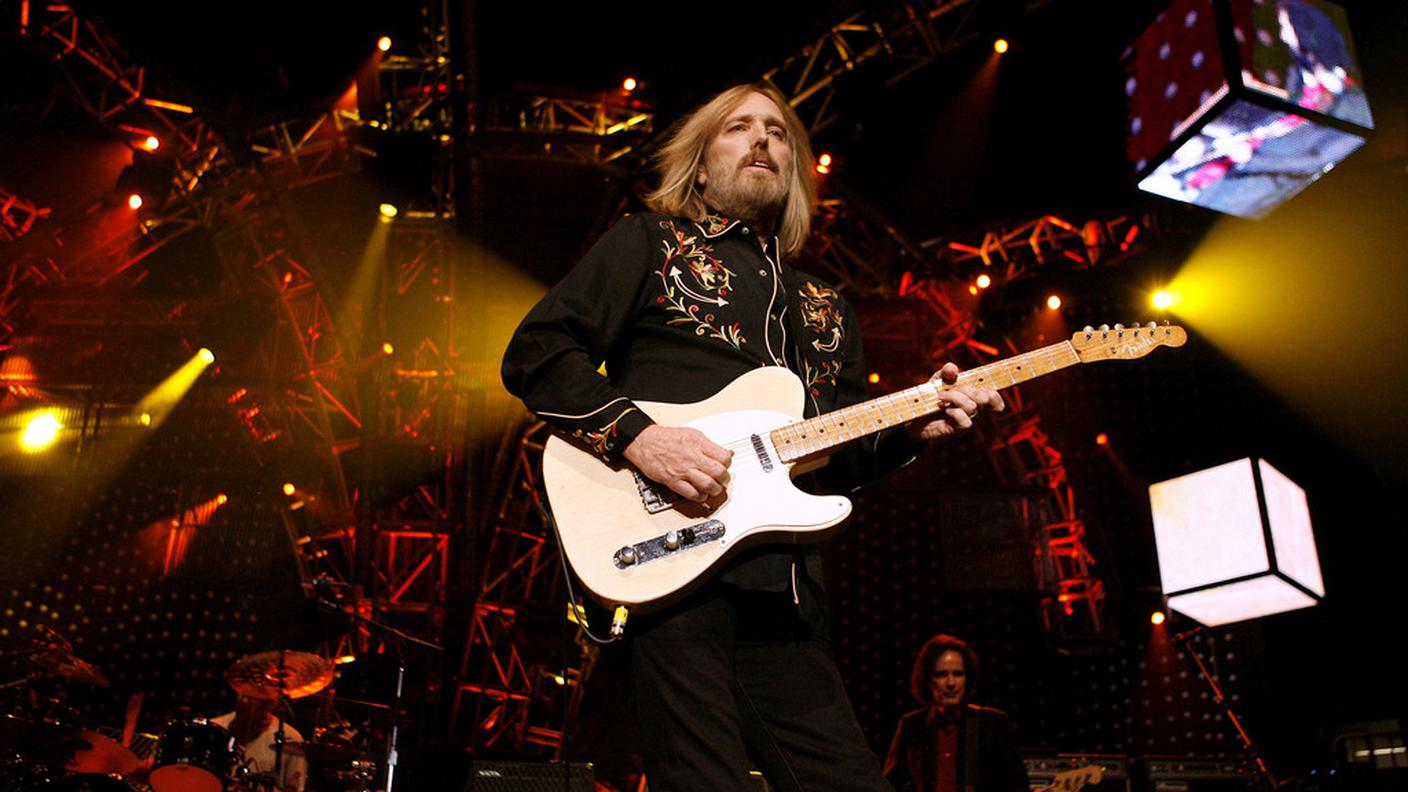 Tom Petty durante un'esibizione al Madison Square Garden di New York nel 2008 