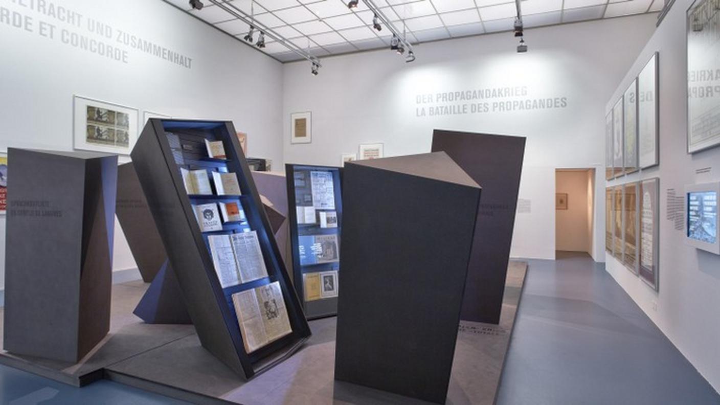 Una parte dell'esposizione