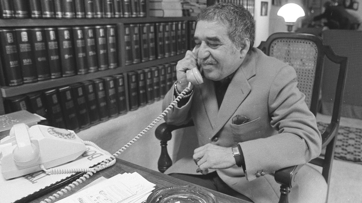 Marquez in una foto, non datata, contenuta negli archivi acquistati dal Centro Harry Ransom