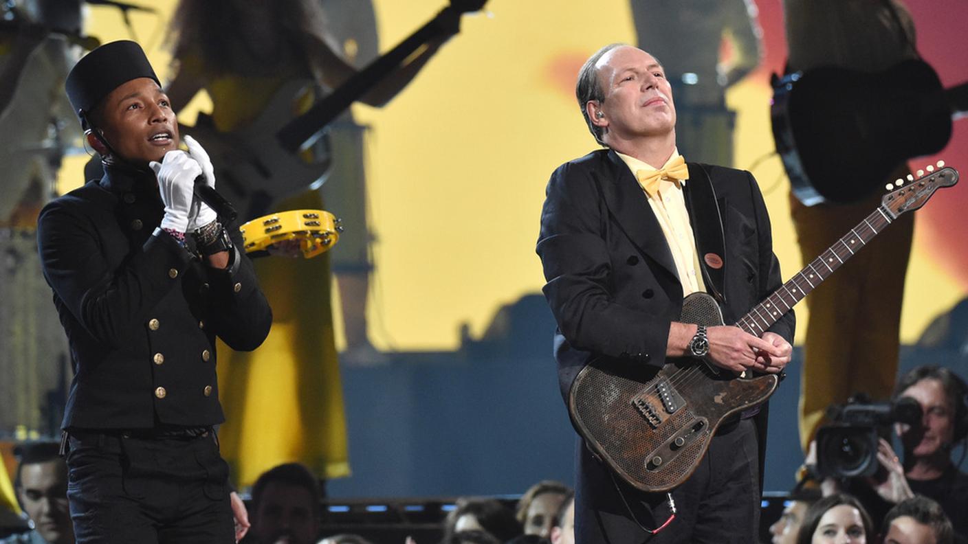 Pharrell Williams con Hans Zimmer
