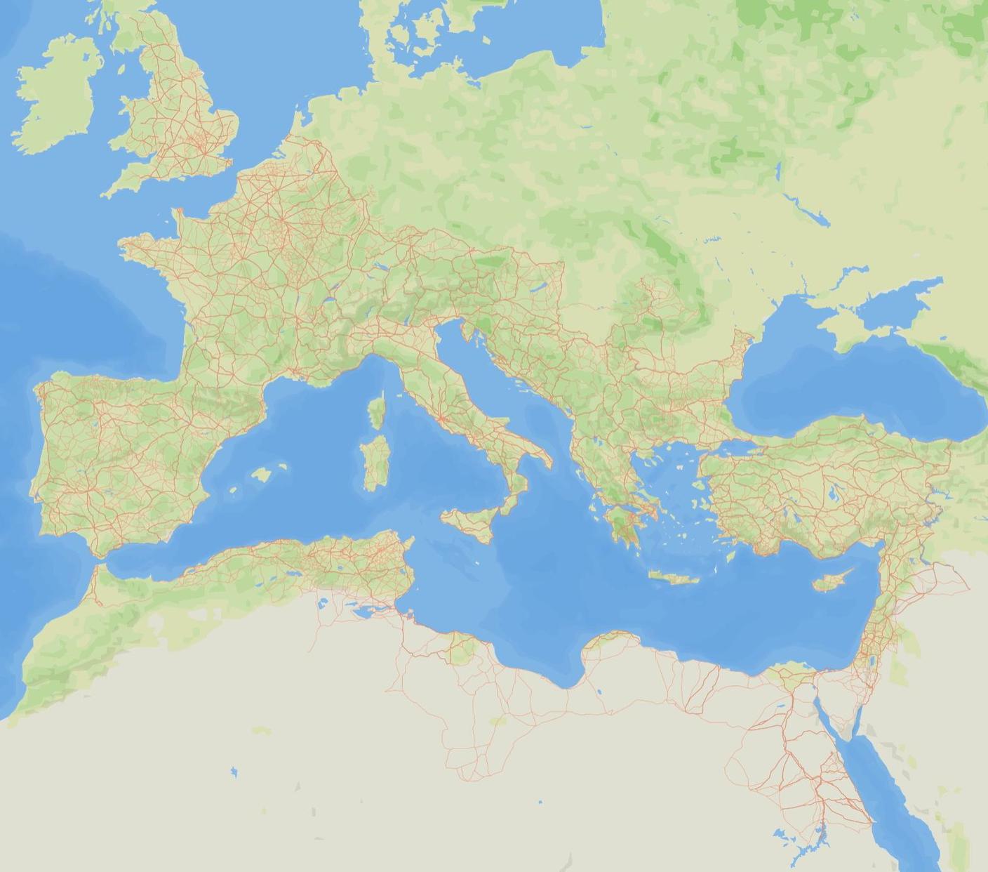 La rete completa delle vie romane mappata dal nuovo atlante digitale