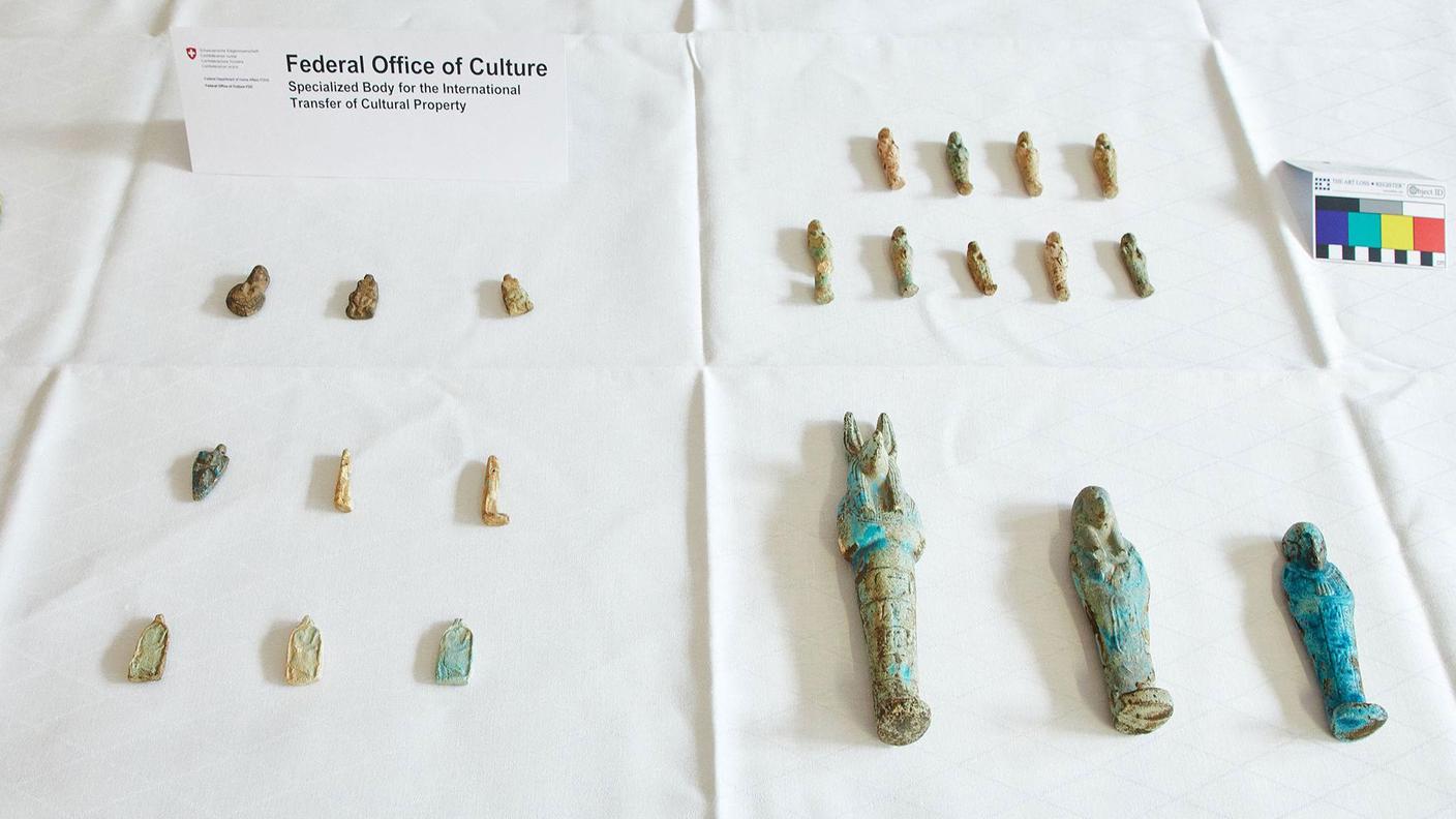 Negli ultimi cinque anni sono stati sequestrati 652 beni culturali