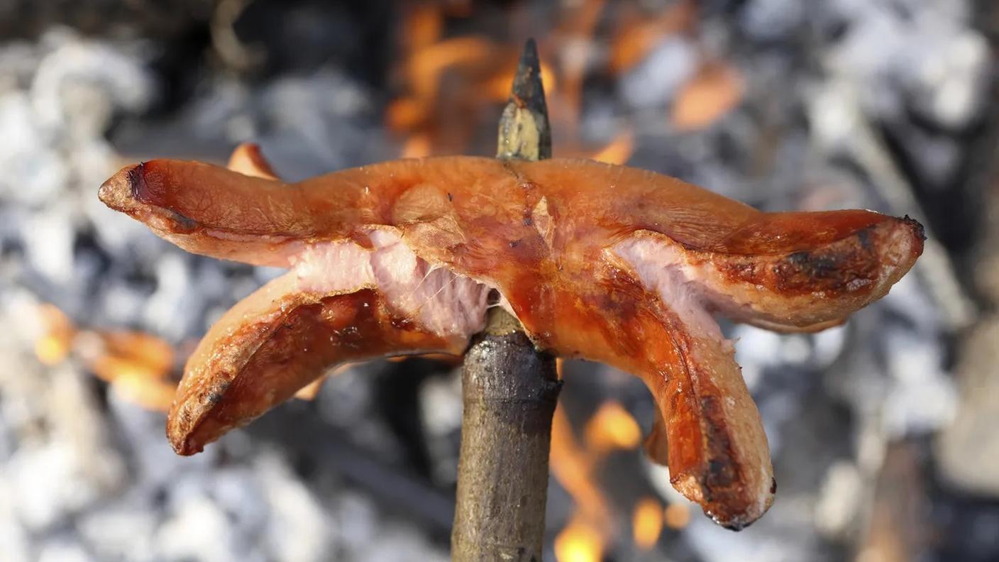 Come si taglia il cervelat per grigliarlo?