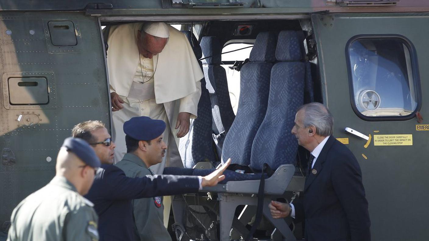 L'arrivo in terra palestinese