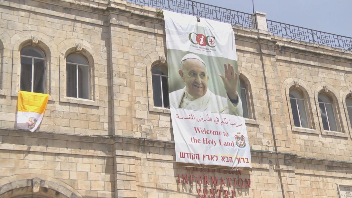 Gerusalemme aspetta il Papa