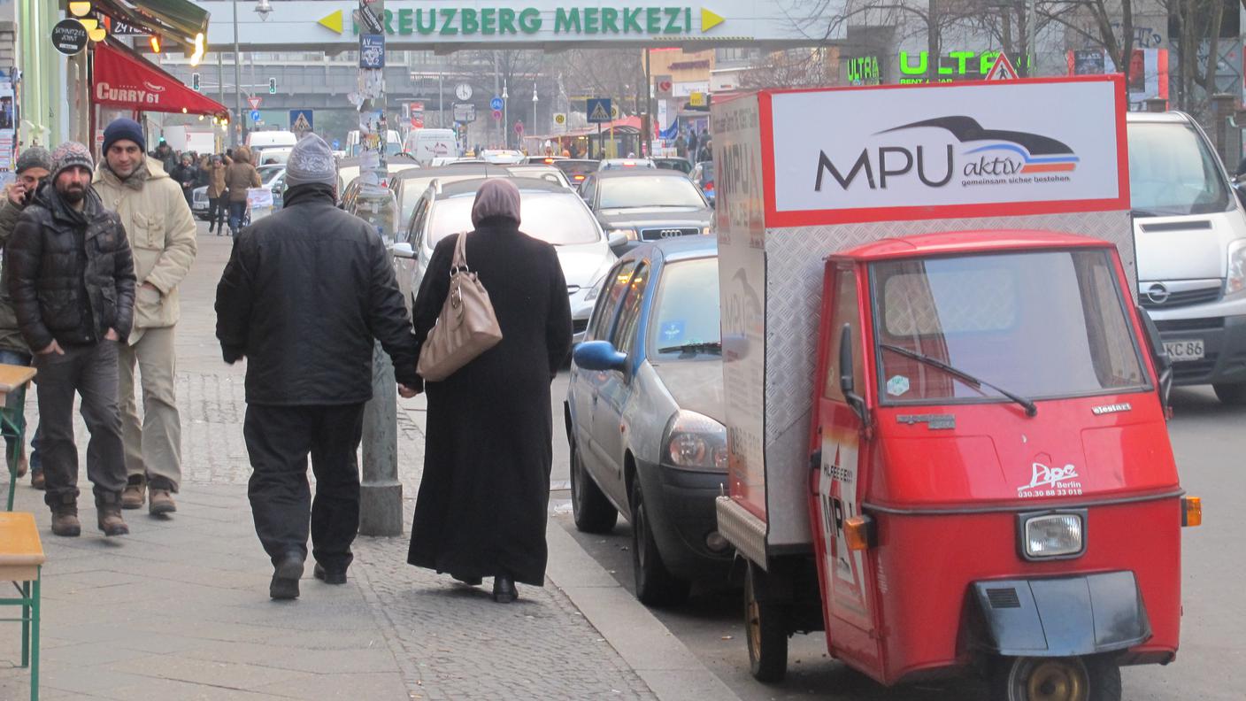 Nel quartiere di Kreuzberg