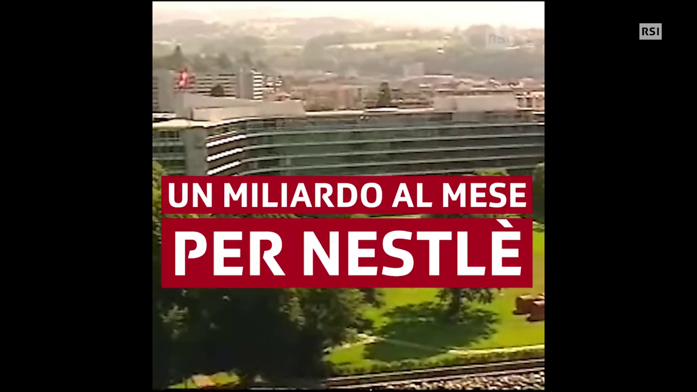 Un miliardo al mese per Nestlé