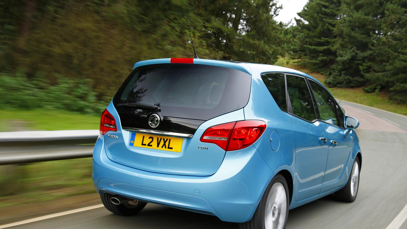 La Meriva 1.6 CDTi venduta come Vauxhall nel Regno Unito