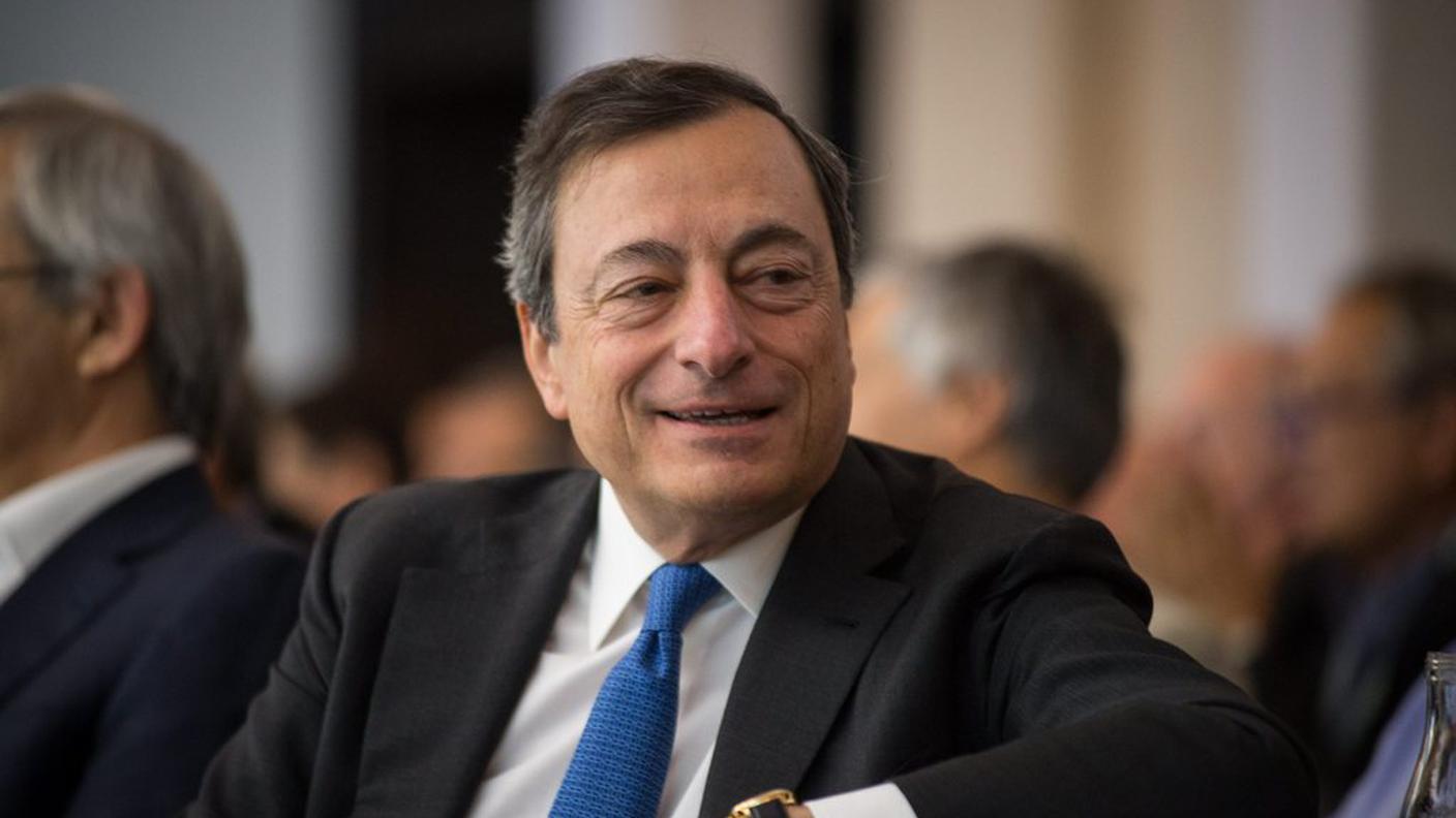 Il presidente della BCE Draghi