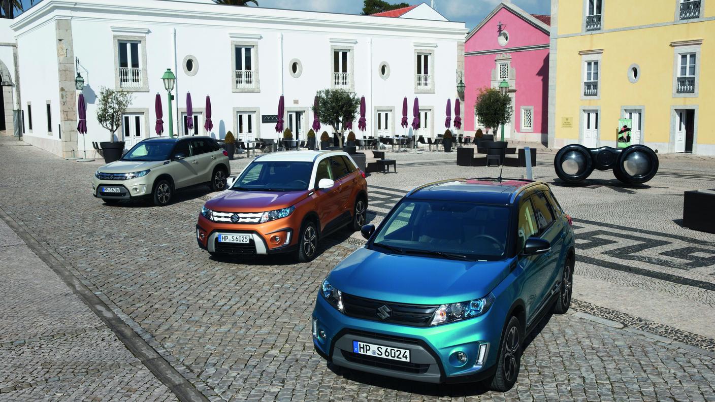 La nuova Vitara è disponibile in svariate versioni, tutte 4x4
