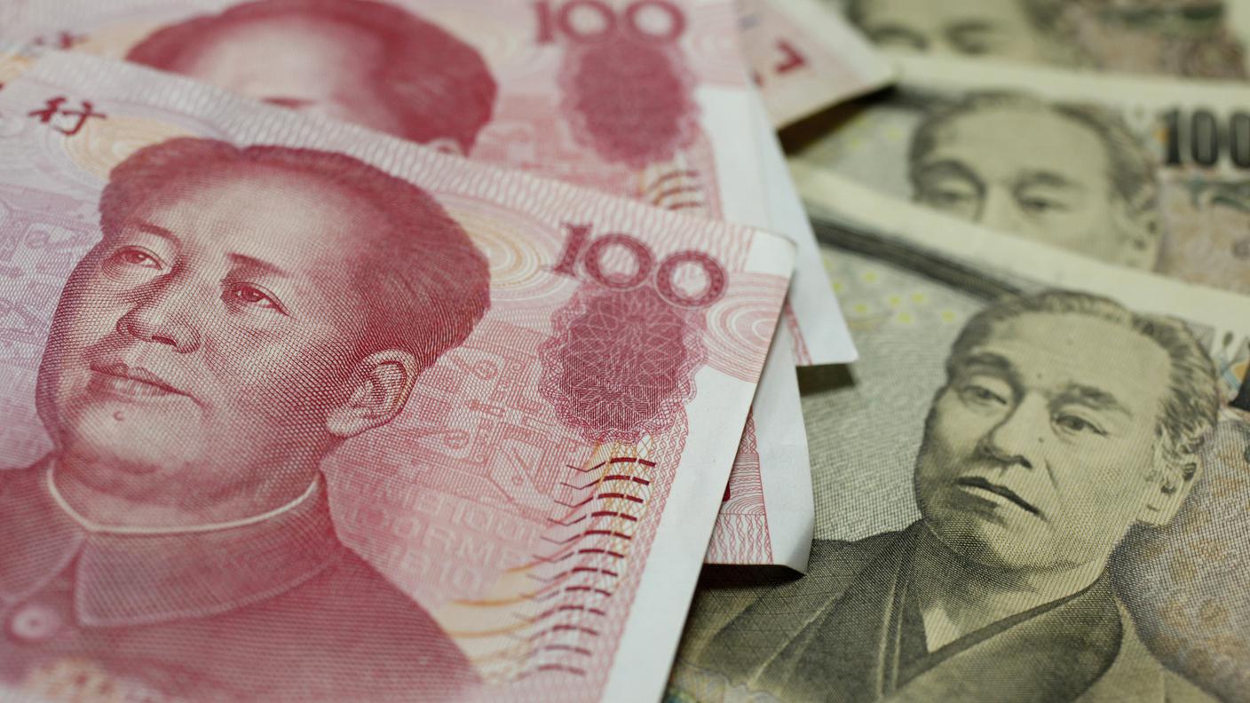 Un dollaro USA valeva giovedi 6.401 yuan