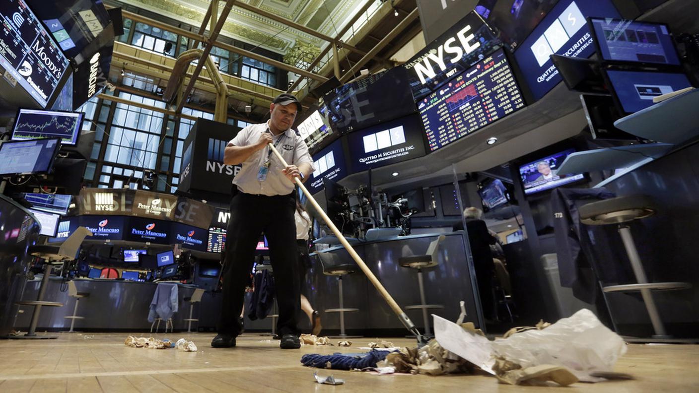 Wall Street ha lasciato a terra oltre il 3%