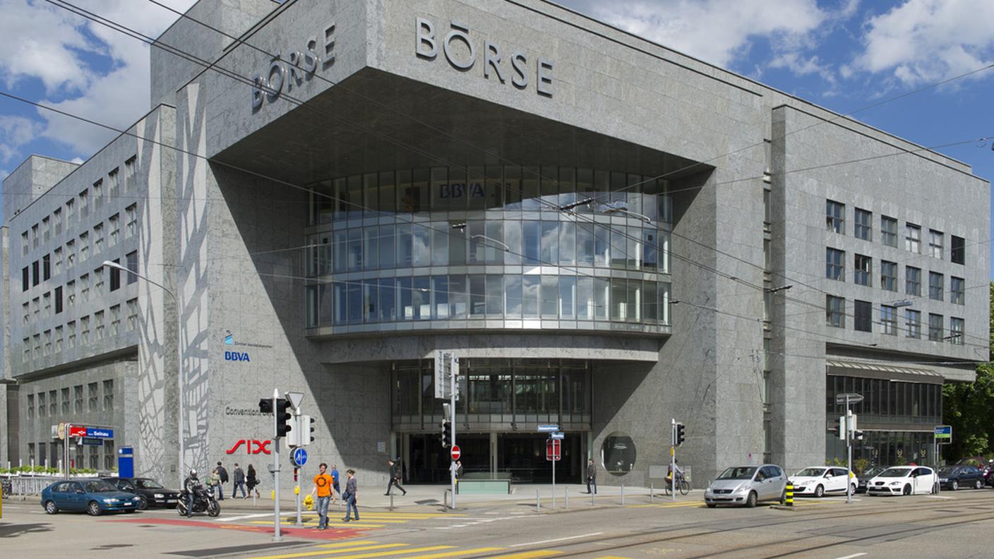 Flessione del 2,3% per la Borsa svizzera